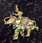 VENDOME ELEPHANT BROOCH