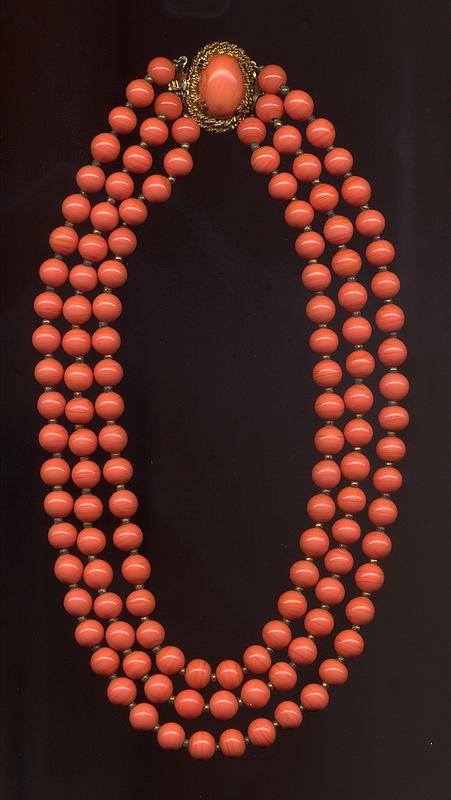 DE NICOLA GLASS BEADS NECKLACE