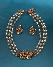 Robert Necklace and Earrings