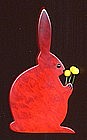 RABBIT BROOCH BY PAVONE