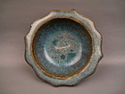 A Jin-Yuan Dynasty Jun Ware Flower Shape Dish