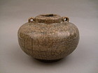 A Yuan Dynasty Ge Style Longquan Jarlet