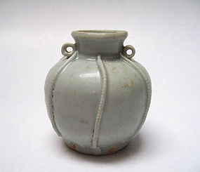 A Yuan Dynasty White Glaze Jarlet