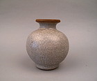A Late Ming Ge Type Small Jar