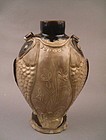 Extremely Rare Museum Quality Double Fish Shape Vase