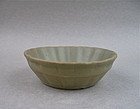 An Early Ming Longquan Bowl With Lobed Sides