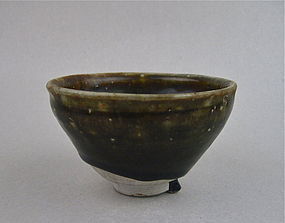A Rare Black Glaze Tea Bowl (Southern Song Henan Ware)