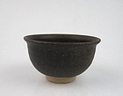A Simplicity Beauty of Black Glaze Tea-Bowl