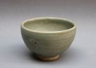 YUAN DYNASTY CELADON CUP WITH STAMP OF FLOWER HEAD