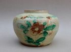 A NORTHERN SONG POLYCHROME JAR POSSIBLY CIZHOU WARE