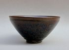 A SOUTHERN SONG JIAN WARE TEMMOKU WITH BROWNISH OIL SPOTS