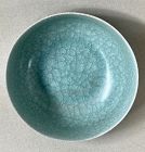 EXTREMELY RARE NORTHERN SONG RUYAO BOWL WITH ICE CRACKLES