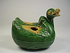 A Pair Mandarin Ducks  Waterpot