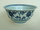 A Blue & White Bowl