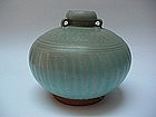 A Rare Sawankhalok Celadon Jar