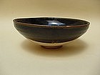 A Good Song Dynasty Black Glazed Bowl