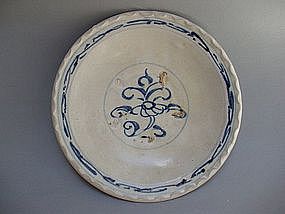 Annamese Blue & White Dish