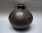 A Sawankhalok Brown Glaze Jar