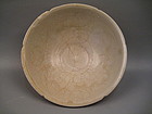 A Beautiful Song Dynasty Bowl With Flower Shape