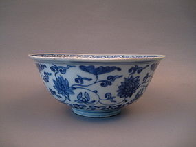 A Finely Ming Dynasty Zhengde-Jiajing B/W Bowl