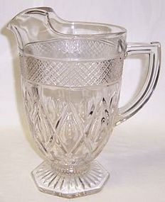 Imperial Crystal CAPE COD 9 1/2 Inch Ftd WATER PITCHER