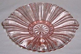 Hocking Pink OLD CAFE 8 Inch Low CANDY DISH