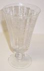 Fostoria Crystal HEATHER 6 1/8 Inch 12 Ounce FOOTED TUMBLER
