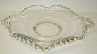 Imperial Crystal CANDLEWICK 9 7/8 Inch CRIMPED 2-Handled PLATE