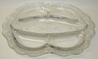 Cambridge Crystal DIANE 12 1/4 Inch 5 Part RELISH PLATTER or TRAY