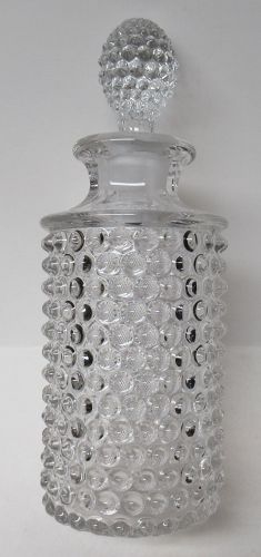 Duncan and Miller Crystal HOBNAIL 8 1/2 In DECANTER with STOPPER