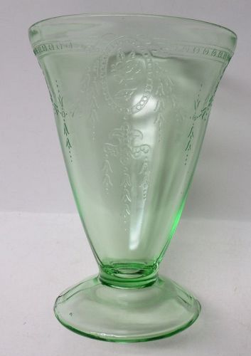 Belmont Tumbler Co. Green ROSE CAMEO 5 In FLARED TOP TUMBLER