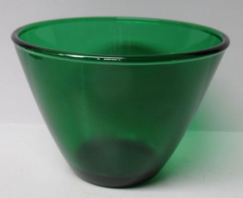 Anchor Hocking FIRE KING Forest Green SPLASH PROOF 5 5/8 UTILITY BOWL