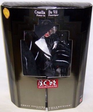 1996 Mattel CRUELLA DeVIL Power In Pinstripes 101 Dalmation BARBIE,MIB