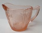 Jeannette Pink CHERRY BLOSSOM 3 In Handled CREAMER Pitcher