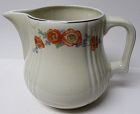 Hall China ORANGE POPPY 6 In 64 Ounce RADIANCE JUG or PITCHER