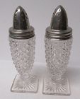 Westmoreland Glass Crystal ENGLISH HOBNAIL 4 1/2 In SALT and PEPPER