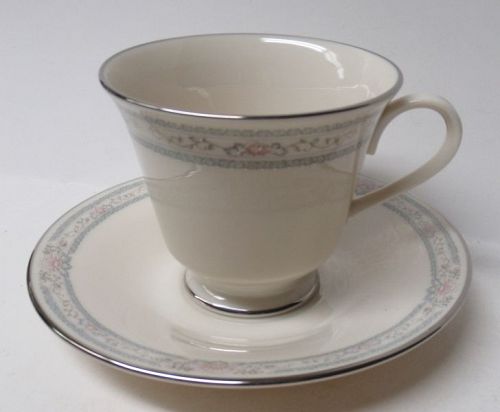Lenox China CHARLESTON Tea or Coffee CUP and SAUCER, Made In U.S.A.