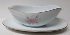 Noritake China Japan ROSEVILLE 6238 Oval GRAVY or SAUCE BOAT