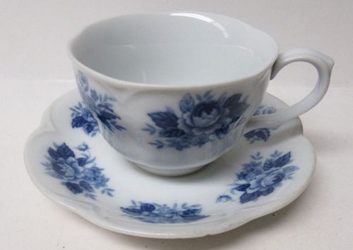 Harmony House 3684 Cobalt DORCHESTER CUP and SAUCER
