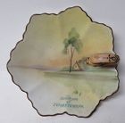 Nippon 4 1/2 In Hand-painted PIN DISH Souvenir of JOHNSTOWN PA