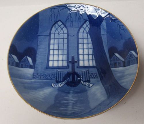 1916 Weihnachten 8 In CHRISTMAS PLATE, Rosenthal Germany