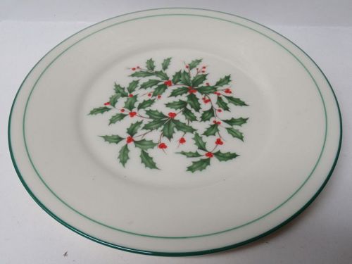 Lenox HOLLY SPECIAL 8 Inch Salad Plate, Made In U.S.A.