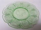 Jeannette Green CHERRY BLOSSOM 6 Inch SHERBET or DESSERT PLATE