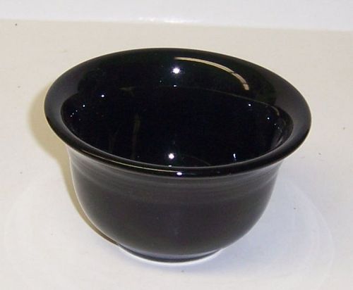 Homer Laughlin Black FIESTA 2 1/4 Inch CUSTARD BOWL