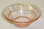 Jeannette Depression Glass Pink DORIC 4 1/2 In BERRY or FRUIT BOWL