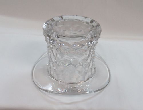 Fostoria Glass Crystal AMERICAN 4 Inch High HAT VASE