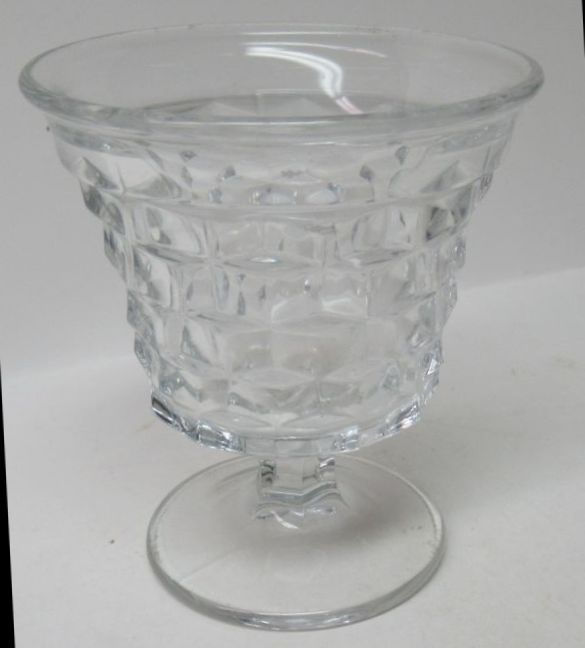 Fostoria Glass Crystal AMERICAN 3 1/2 Inch High OYSTER COCKTAIL