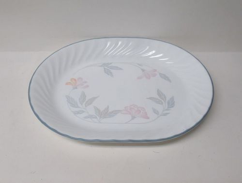 Corning Corelle PINK TRIO 12 Inch Oval SERVING or MEAT PLATTER