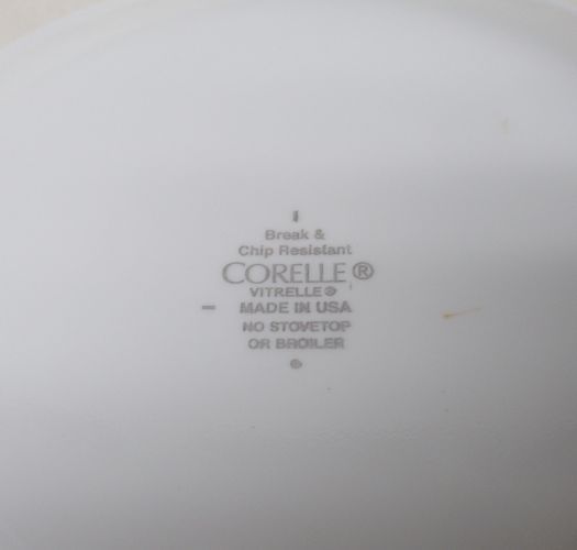 Corning Corelle Vitrelle GEOMETRIC 6 1/2 In BREAD and BUTTER PLATE