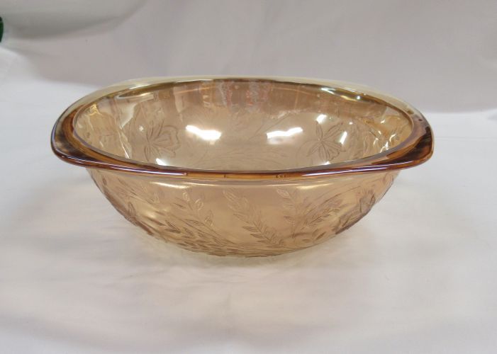 Jeannette FLORAGOLD LOUISA 8 1/4 In Square SALAD BOWL